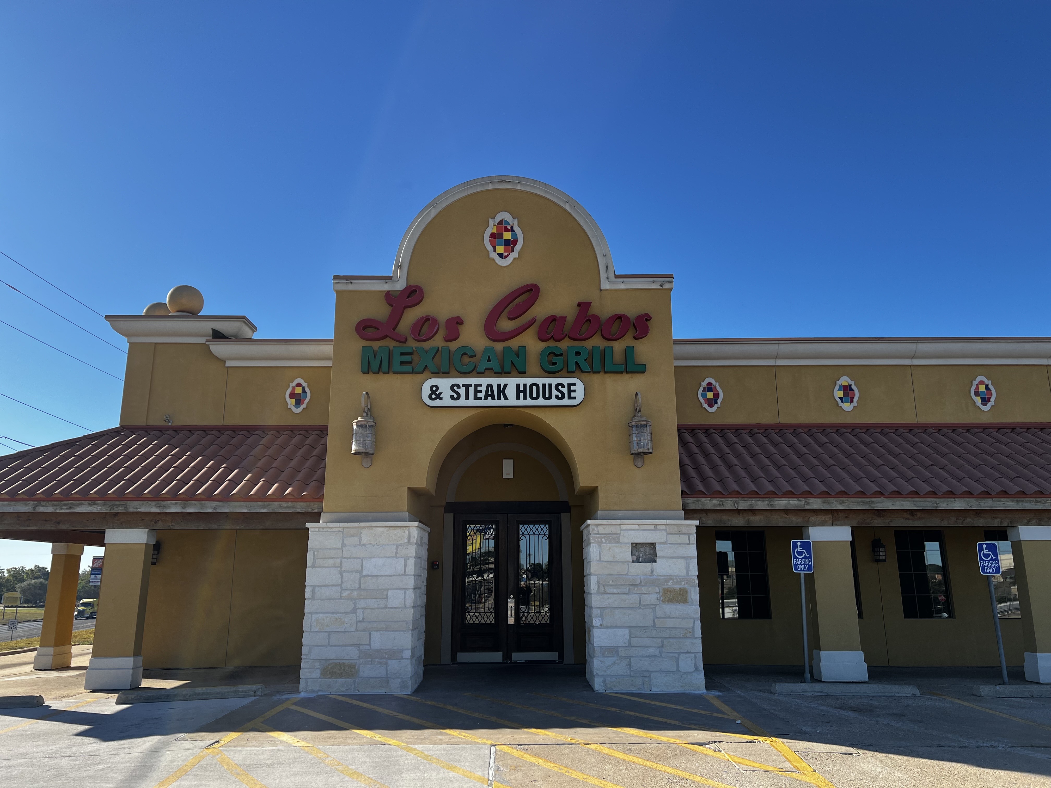 Los Cabos Mexican Grill & Steak House on Hwy 290 in Brenham, Texas, the family owned Tex Mex restaurant and steak house